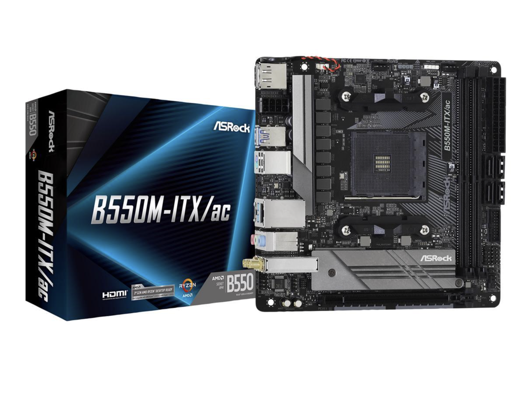 Motherboard ASRock B550M-ITX/AC AM4 WIFI Y BLUETOOTH