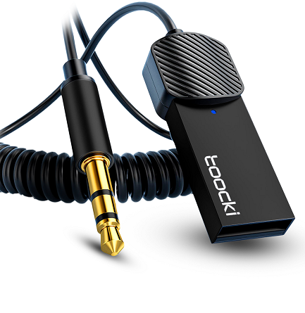 Adaptador Bluetooth TOOCKI 5.1 Para Auto TBT01-YS01