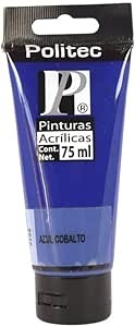 Pintura Acrílica Politec L-3000 Tubo Plast 75 Ml No 3015 Azul U