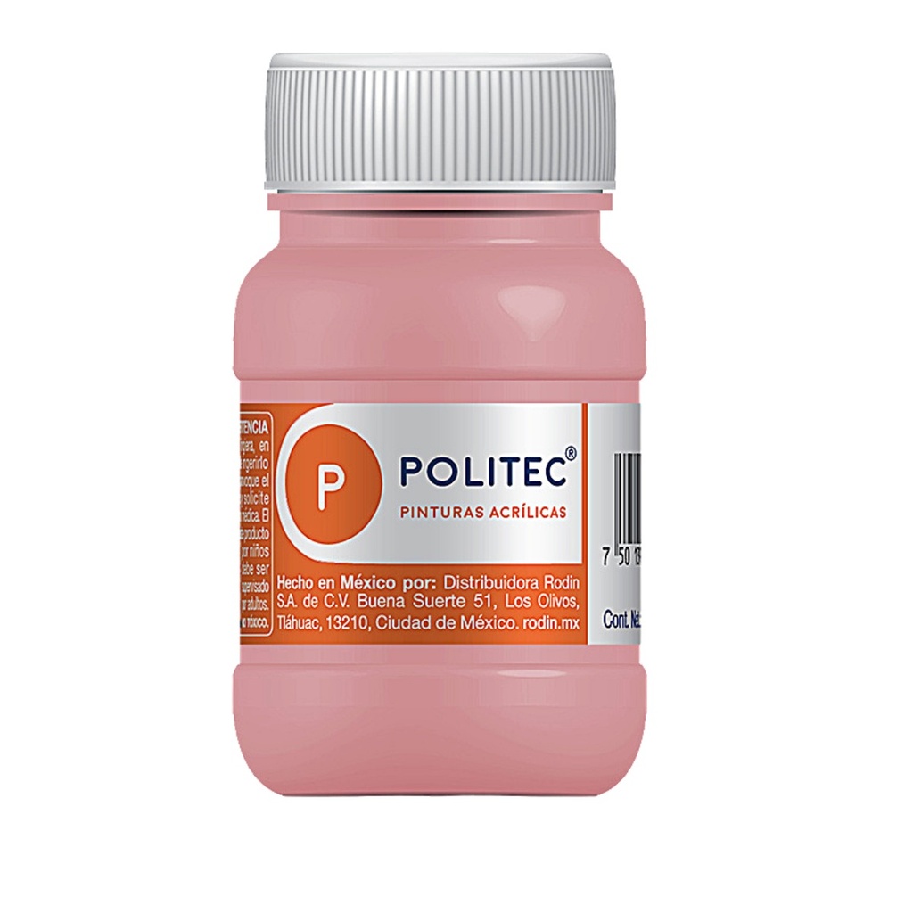 Bote Pintura Acrilaca L-3000 Rosa 100ml #321 - Politec