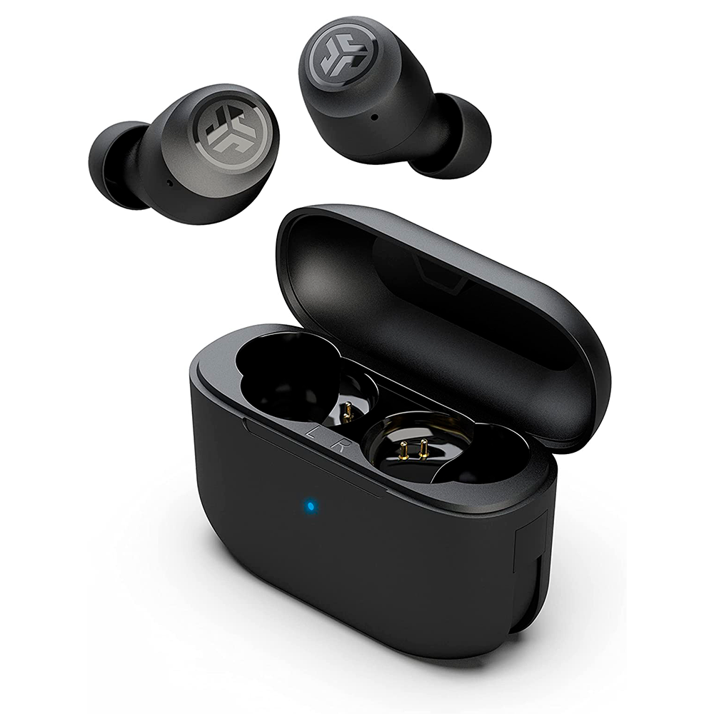 Audífonos JLAB GO AIR POP TW Color Negro 8hrs + 24hrs case, Bluetooth 5.1, IPX4 -  EBGAIRPOPRBLK124