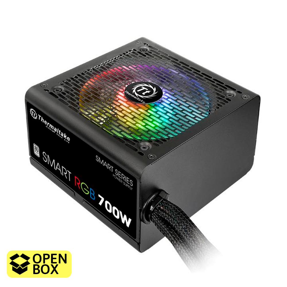 FUENTE THERMALTAKE SMART RGB 700W PLUS ESTANDAR OPEN BOX