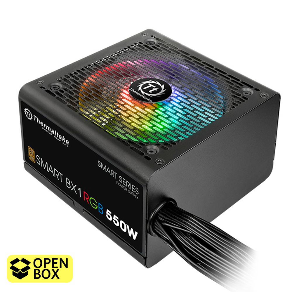 FUENTE THERMALTAKE SMART BX1 RGB 550W BRONZE ESTANDAR Open Box