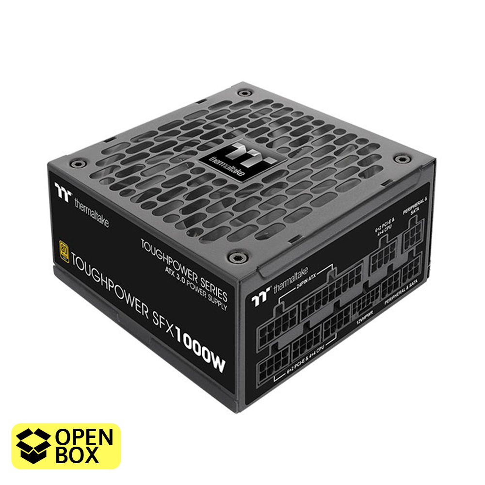 FUENTE THERMALTAKE TOUGHPOWER SFX 1000W ORO FULL MODULAR/ (No compatible case ATX) OPEN BOX