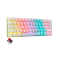 Teclado Mecanico Adata XPG Summoner Mini 60% Outemu Red, USB, ESP RGB Fixed SUMMONERMINI61RD-WHCES WHITE