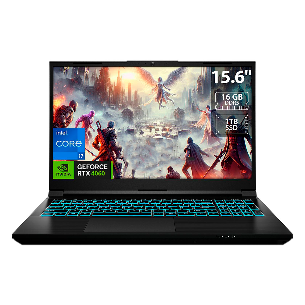 Laptop Xenia XPG 15G Intel Core i7-14700HX, 15.6&quot; FHD 1080P 144Hz IPS, RTX 4060 8GB, 16GB DDR5, SSD 1TB, USB 3.2,  Camara FHD, Teclado RGB / WIFI 6E