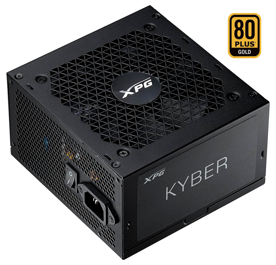 FUENTE DE PODER XPG KYBER 850W 80 Plus Gold Gamer Power Supply KYBER850G-BKCUS