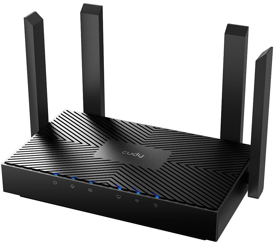 Router Cudy Mesh 2976Mbps Gigabit 5Ghz Ax3000 Dual Band - WR3000