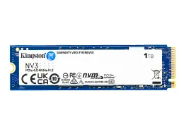 Almacenamiento M.2 Kingston NV3 1TB NVME 2280 SSD PCIE 4.0, NV3S/1000G