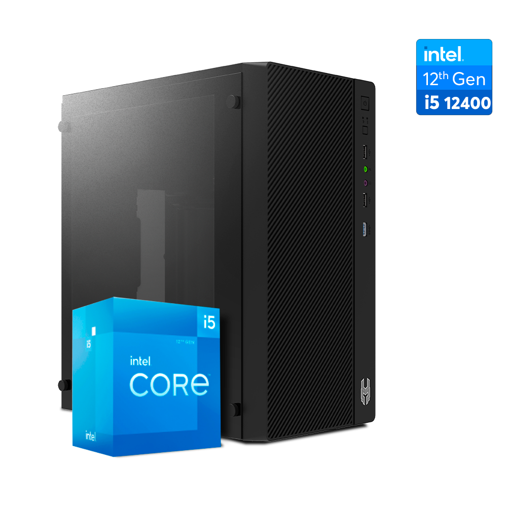 Pc Standard Intel i5 12400, RAM 16GB, SSD 240GB, 500W