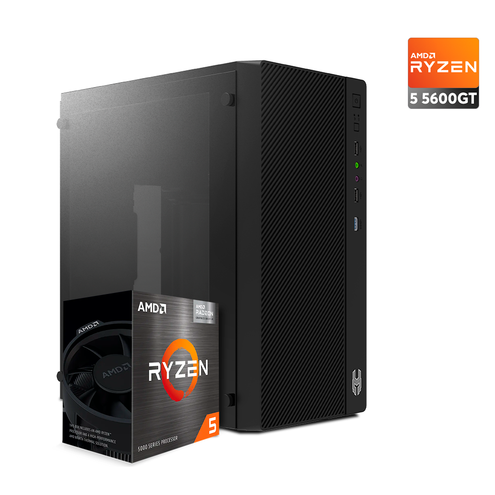 Pc Standard Ryzen 5 5600GT, DDR4 32GB, SSD 240GB, 500W