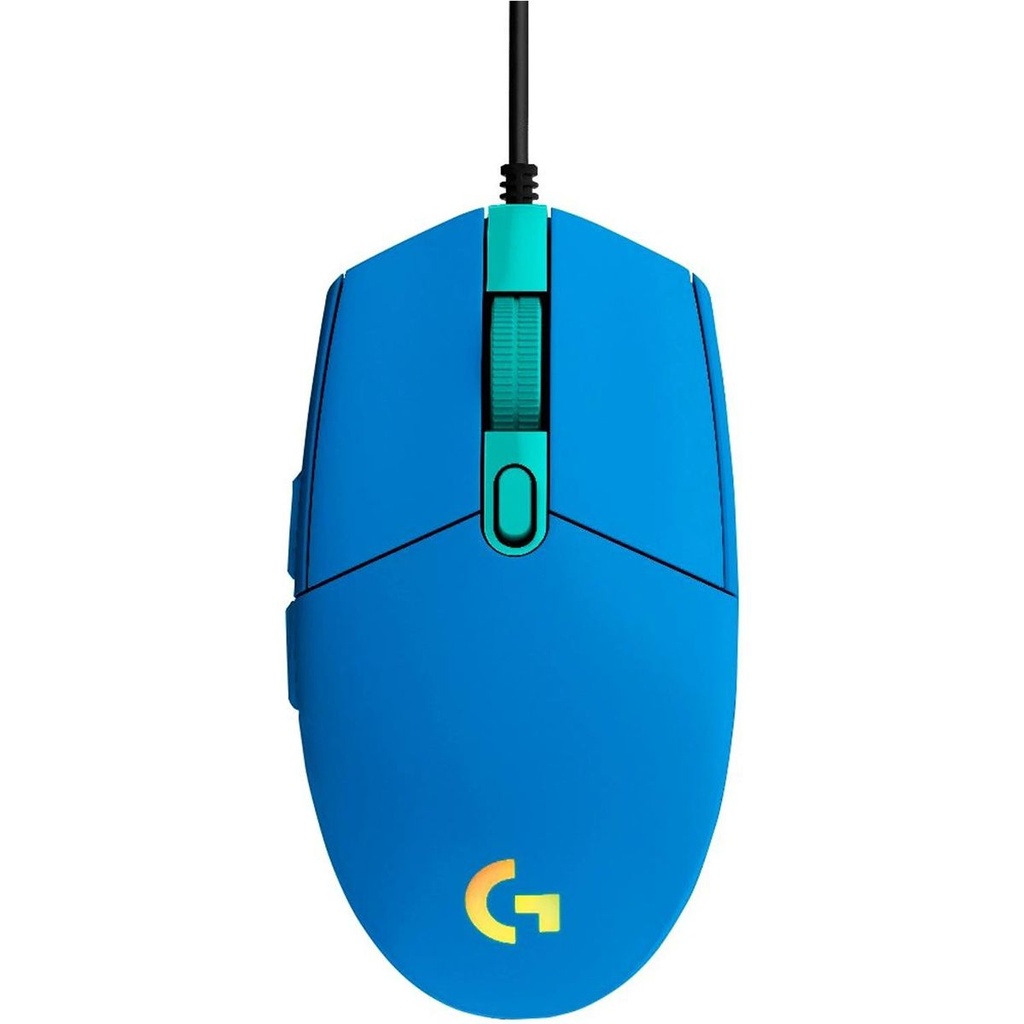 Mouse Gaming LOGITECH USB G203 Lightsync Blue, 910-005792