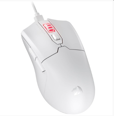 Mouse Redragon FYZU Blanco, M995W, 50-26000 Dpi, 6 botones, 51grms, SENSOR PAW2395, USB