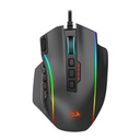 Mouse Redragon PERDICTION 4 RGB NEGR0, M901-K-2, 12400Dpi 1000hz, 20 Botones, 19 programable + 5 profile, Ergo