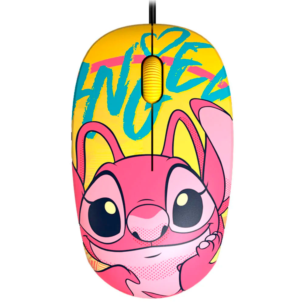 Mouse Xtech Disney Stitch USB 1200dpi Yellow XTM-D406ST-YL