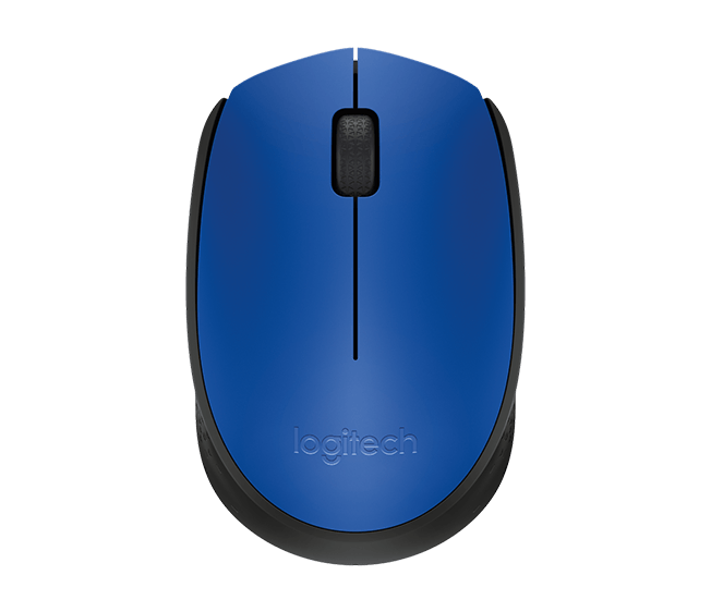 Mouse Wireless M170 Azul Logitech, 910-004800