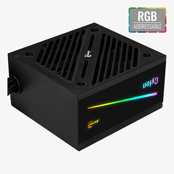 Fuente de poder Cylon 700w RGB 80 Plus Bronze Full Ranger AeroCool