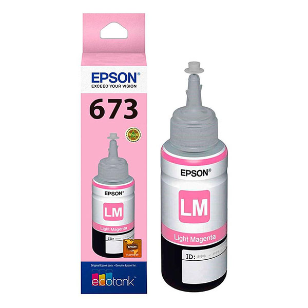 Refil de Tinta T673 - 620 Color  Light Magenta - Epson L800