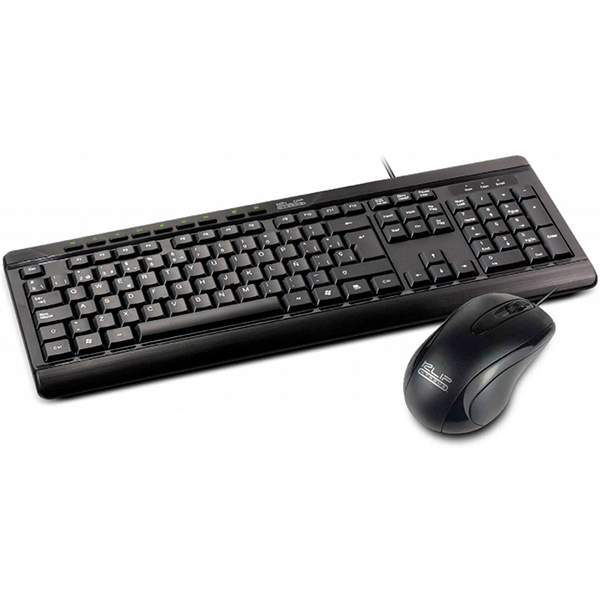 Combo Teclado y Mouse Alambrico USB Klip Xtreme, KCK-251S