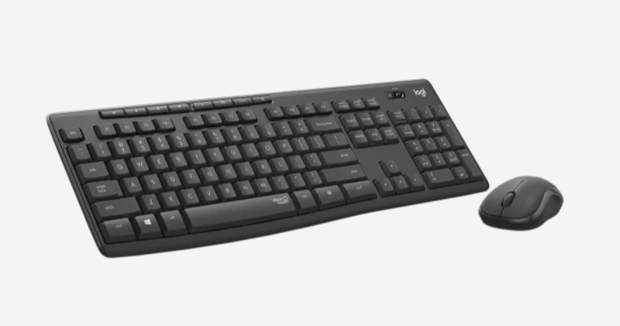 Combo de teclado y mouses Logitech MK295 silent wireless