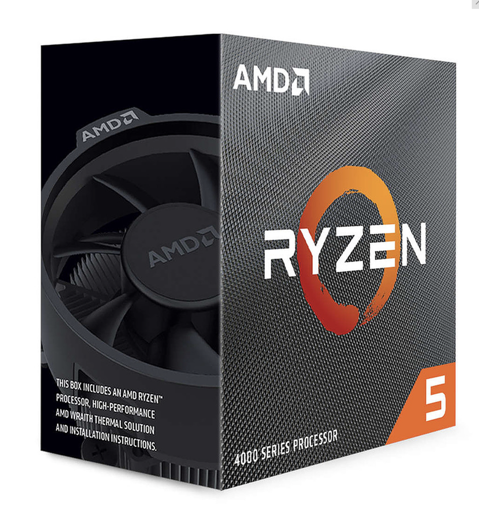 Procesador AMD Ryzen 5 4600G  3.7GHz 6 nucleos 8MB 65W TDP AM4, 100-100000147BOX