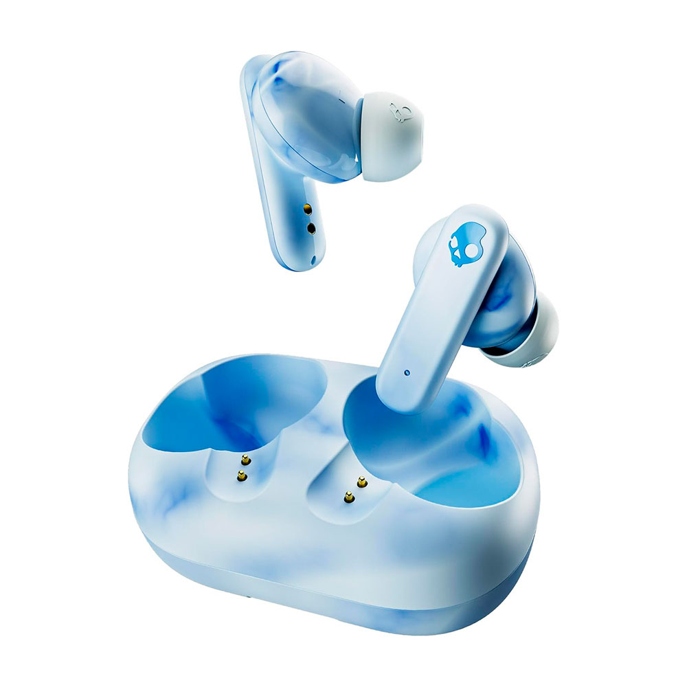 Audifonos Skullcandy ECOBUDS TRUE WIRELESS GLACIER AZUL bluetooth 5.2, 8hrs, Carga rapida, IPX4- S2EOW-Q764