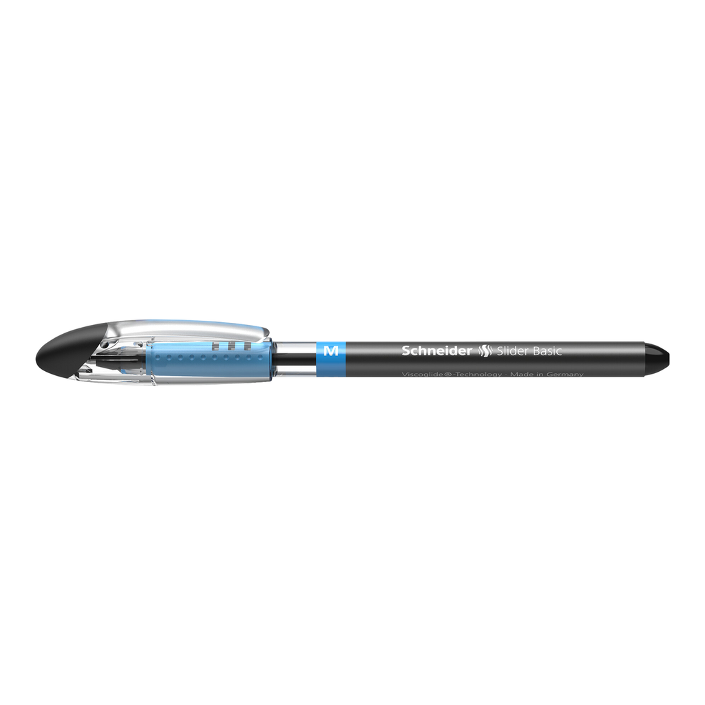 Bolígrafo Ballpoint Slider Basic Fino Negro Schneider