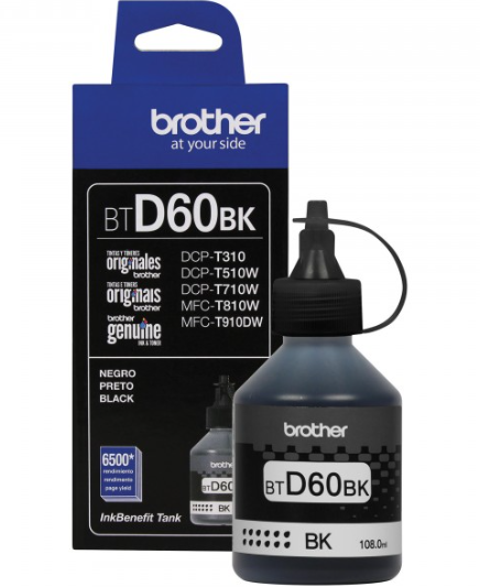 BOTELLA DE TINTA BROTHER BTD60BKBLACK