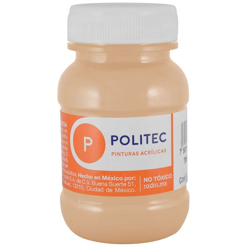 Bote Pintura Acrilaca L-3000 Carne 100ml #322 - Politec