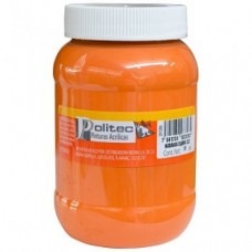 Bote Pintura Acrilaca L-3000 Naranja 100ml #308 - Politec