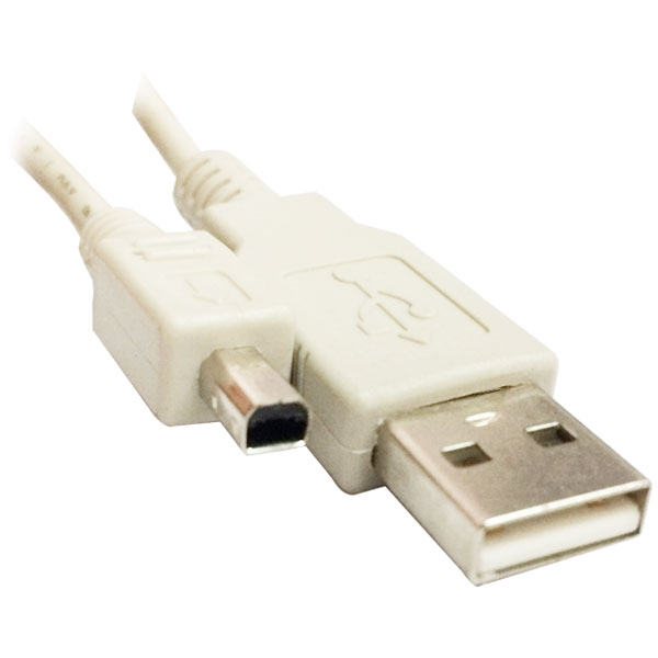 Cable USB a mini-B macho de 6 pies Omega