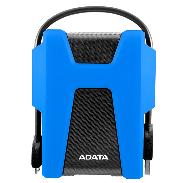 Disco Duro Externo Adata 1TB HD680 USB 3.1 Azul Silicona Anti-Sock AHD680-1TU31-CBL