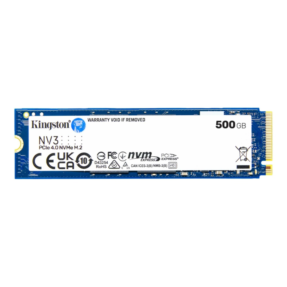 Disco Kingston 500G NV3 M.2 2280 PCIe 4.0 NVMe, SNV3S/500G