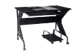 Escritorio Lombardi Vidrio Templado Negro CT-1027 Xtech