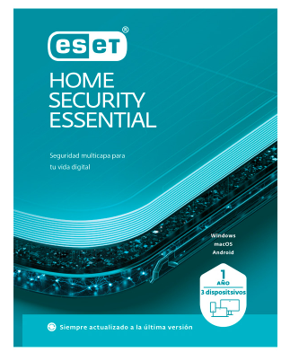 ESET HOME SECURITY ESSENTIAL 1 YEAR 3 DEVICES / ESD, EHSE-ESD1-3D