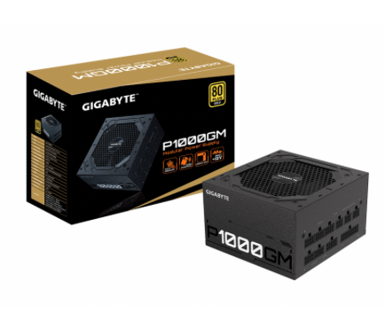 Fuente de Gigabyte P1000GM 80 plus Gold / Modular. Mod GP-P1000GM