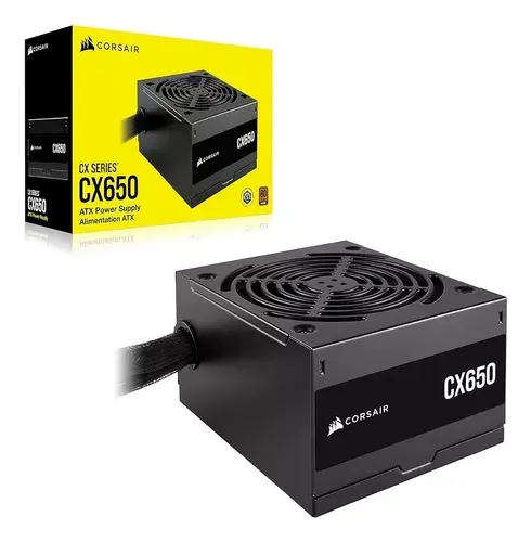 Fuente de Poder CX650 80 plus Bronce Corsair -CP-9020278-NA 