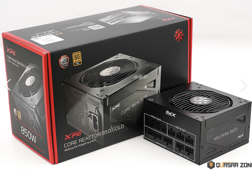 Fuente de Poder XPG ADATA 850W 80 PLUS GOLD