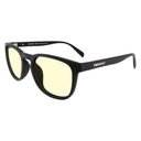 Gafas GUNNAR OAKLAND ONYX/A, Color lente Amber, Low Bridge Fit Compatible, Blocks harmful blue light and 100% UV - OAK-00101