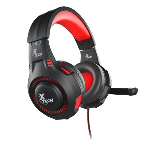 Headset Xtech Ixion, 3.5mm + USB, XTH-541