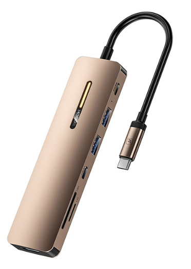 HUB TIPO C MULTIFUNCIONAL 7 EN 1 TOOCKI THB7-JSB03