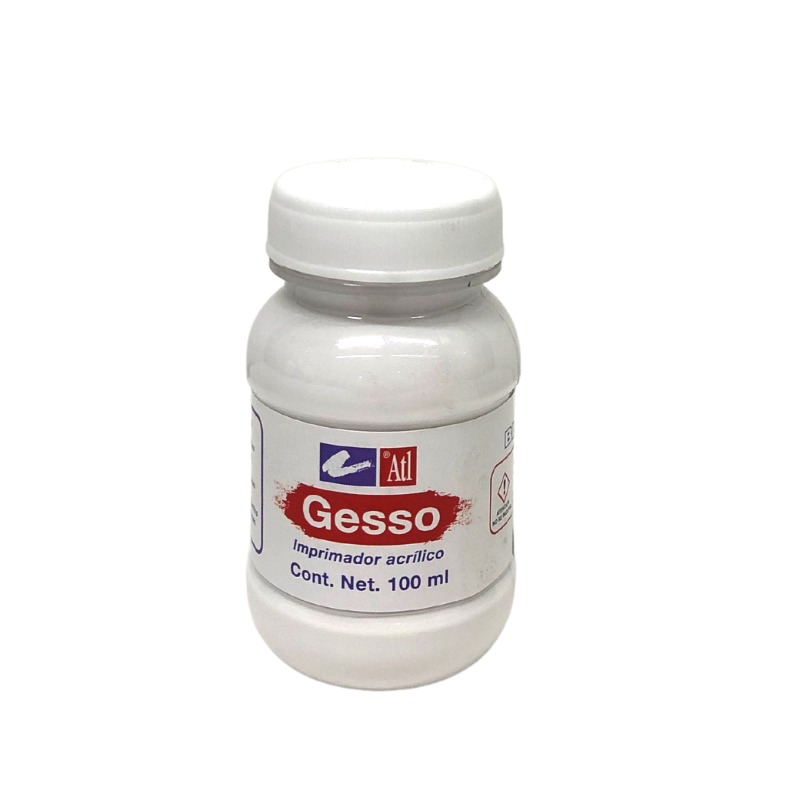 Imprimador Acrilico GESSO ATL Blanco 100 ml