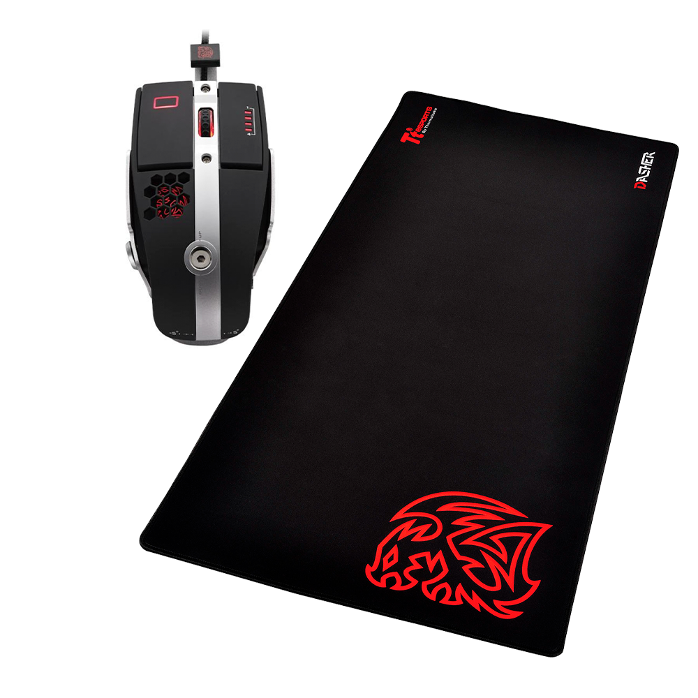 KIT THERMALTAKE MOUSE LEVEL 10 M Y MOUSE PAD DASER 900X400 MM