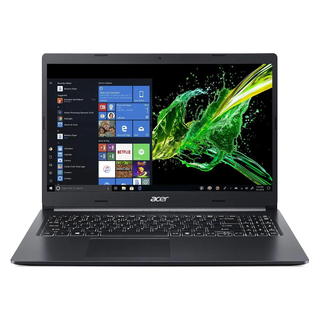 Laptop Acer ASPIRE 5, 15.6 IPS,  Ci7-10510u, 8GB Ram,  SSD 512GB W10 Black Spa  NX.HMDAL.01S
