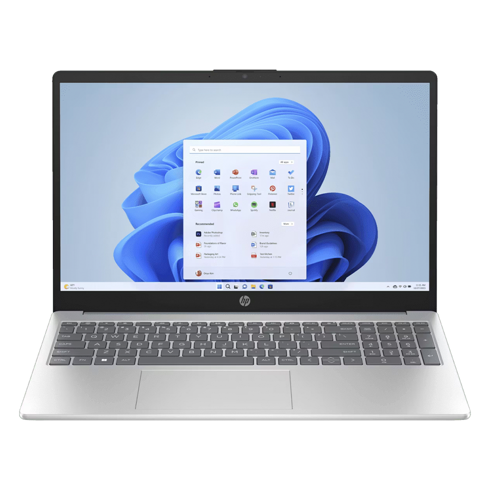 Laptop HP modelo 15-fc0008la 15.6"  Ryzen 5 7520U, DDR5 16GB, 512GB SSD, Blue W11+ Mochila 80M35LA#ABM, KT