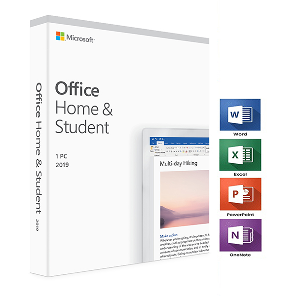 Licencia de Microsoft Office Home and Student 2019 Activación Card