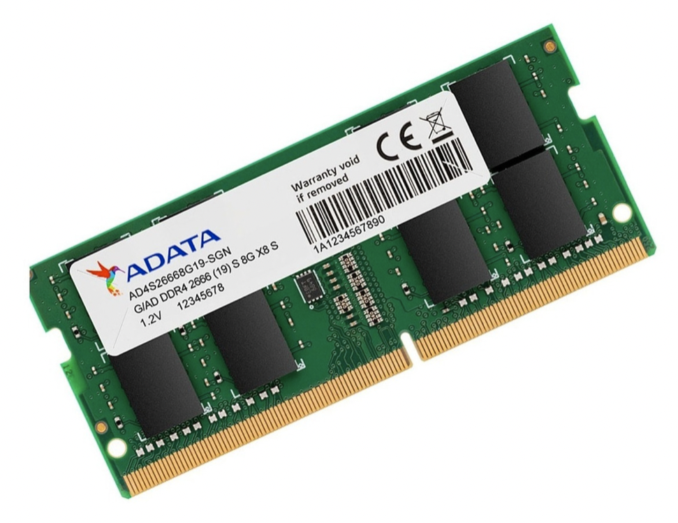 Memoria Ram ADATA 16GB DDR4 SODIMM 3200MHz DDR4 Non-ECC CL19 AD4S320016G22-SGN