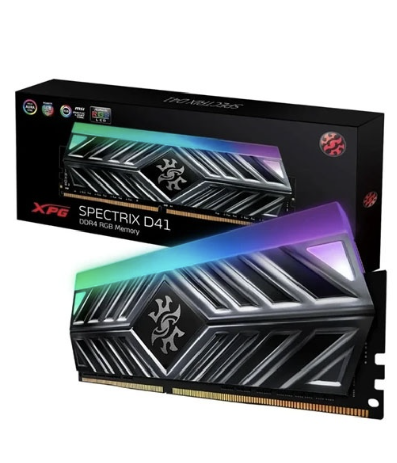 Memoria Ram ADATA ADATA 16GB DDR4 3200Mhz  COLOR RED SPECTRIX D41 AX4U320016G16A-ST41