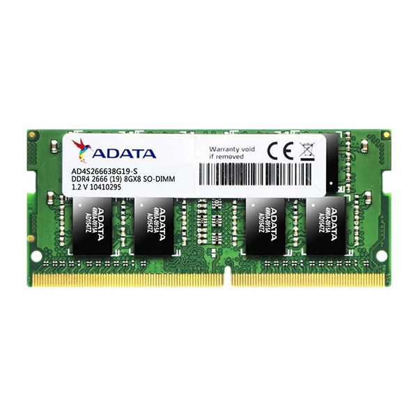 Memoria Ram Adata Sodimm 8GB 2666Mhz AD4S266638G19-S