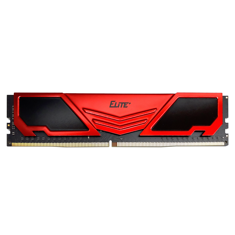 Memoria Ram Elite Plus U-DIMM DDR4 8GB 2400Mhz Rojo TEAMGROUP